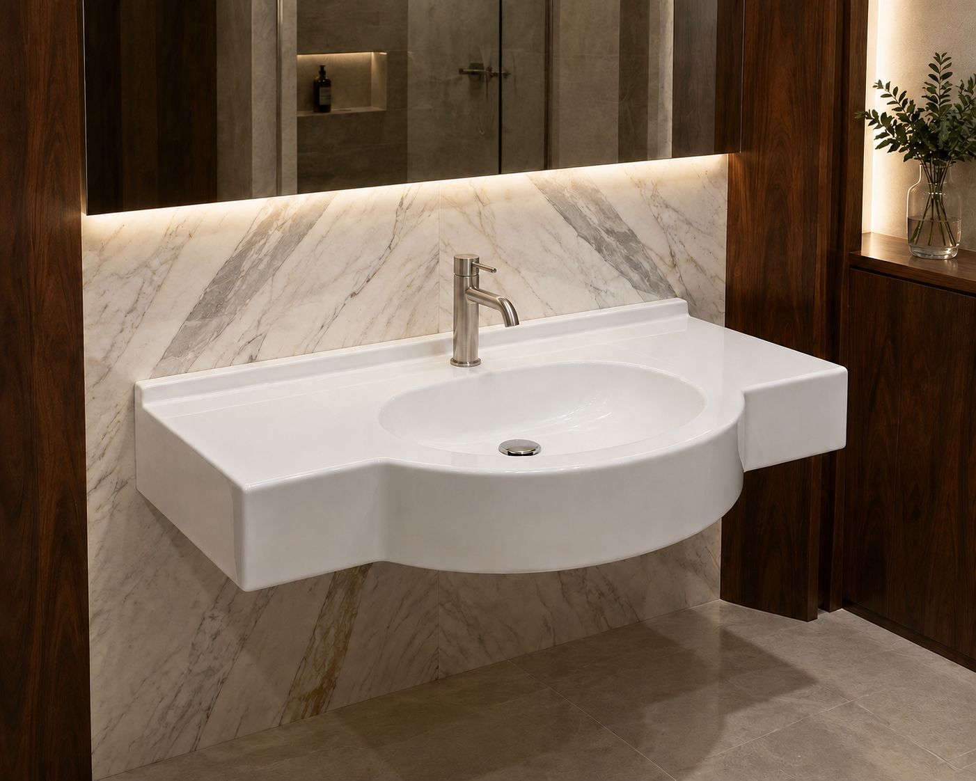 Vanity top Riviera 70 or 90 cm — Product view 6