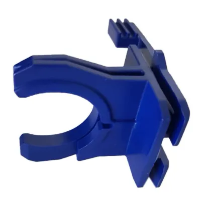 Clip en plastique bleu pour robinet flotteur Geberit type 380 cm, Sigma 8 cm et Alpha.