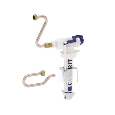 Geberit type 380 float valve, brass nipple for Delta 12 cm concealed cistern