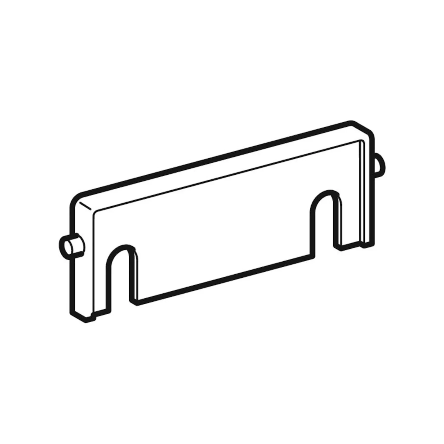 Protection antitorsion Geberit pour réservoir à encastrer Twinline 8 cm et 12 cm — vue 3