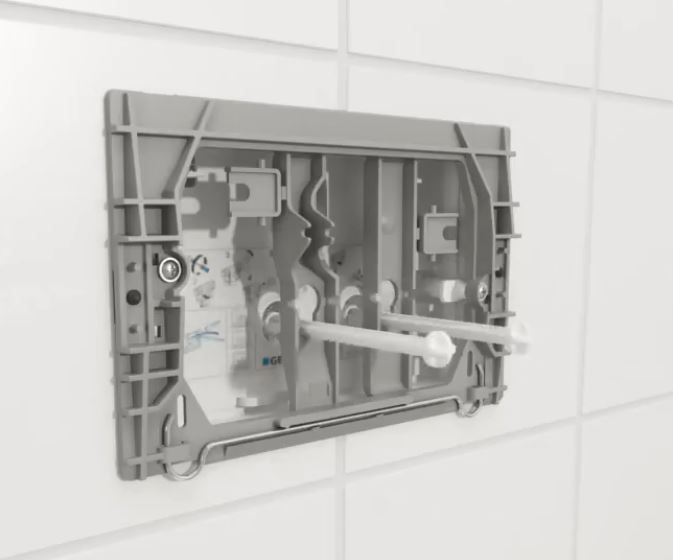 Jeu de tiges de commande Geberit pour réservoirs à encaster Delta 8 cm et 12 cm — vue 3