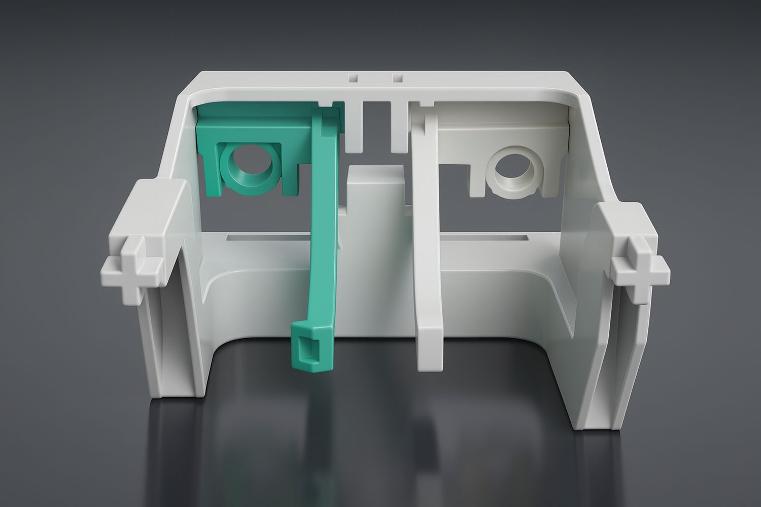 Bloc support pour réservoir à encastrer Geberit Sigma 12 cm — vue 4