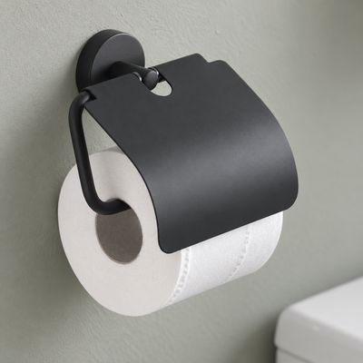 Roll holder with lid Eros