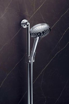 Barre de douche AXOR Citterio avec douchette à main Showersolutions  120 3 jets, curseur et flexible 1,6 m
