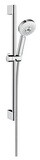 Crometta 100 Ensemble de douche Multi EcoSmart avec barre de douche 65 cm