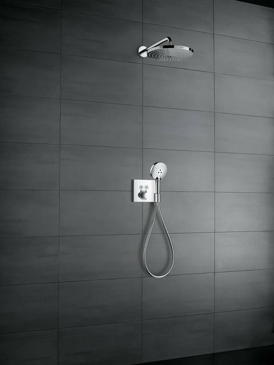 Set de finition pour mitigeur thermostatique encastré Hansgrohe ShowerSelect - vue 2