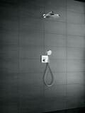 ShowerSelect Set de finition pour mitigeur thermostatique encastré avec 2 fonctions, fixfit et porter