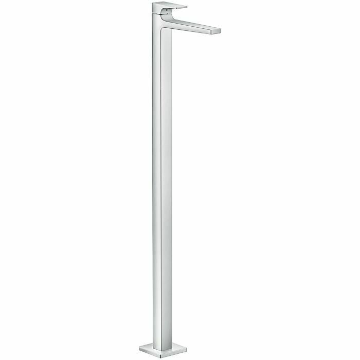 Metropol Basin Mixer Tap Freestanding Lever Handle without Pull Rod or Waste Set