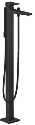 Hansgrohe Metropol Bath/Shower Mixer for Floor Mounting in Matte Black