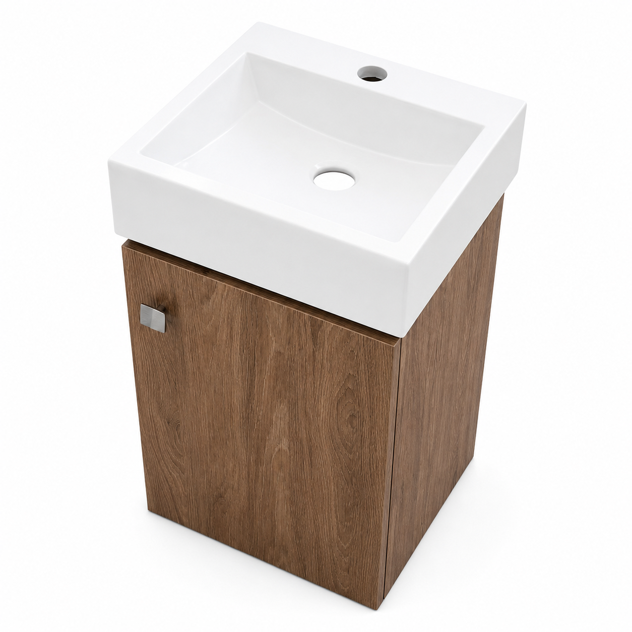 Meuble de salle de bains Aden 35 cm à une porte (sans vasque) - vue 16