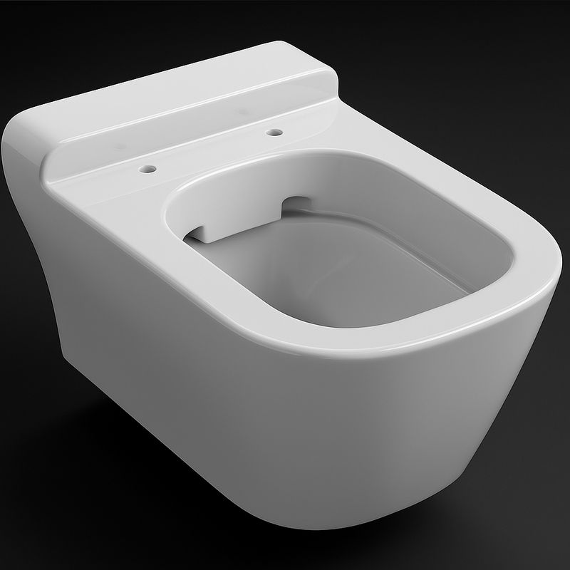 Cuvette suspendue Geberit myDay carénée Rimfree KeraTect® avec fixations cachées (sans abattant)