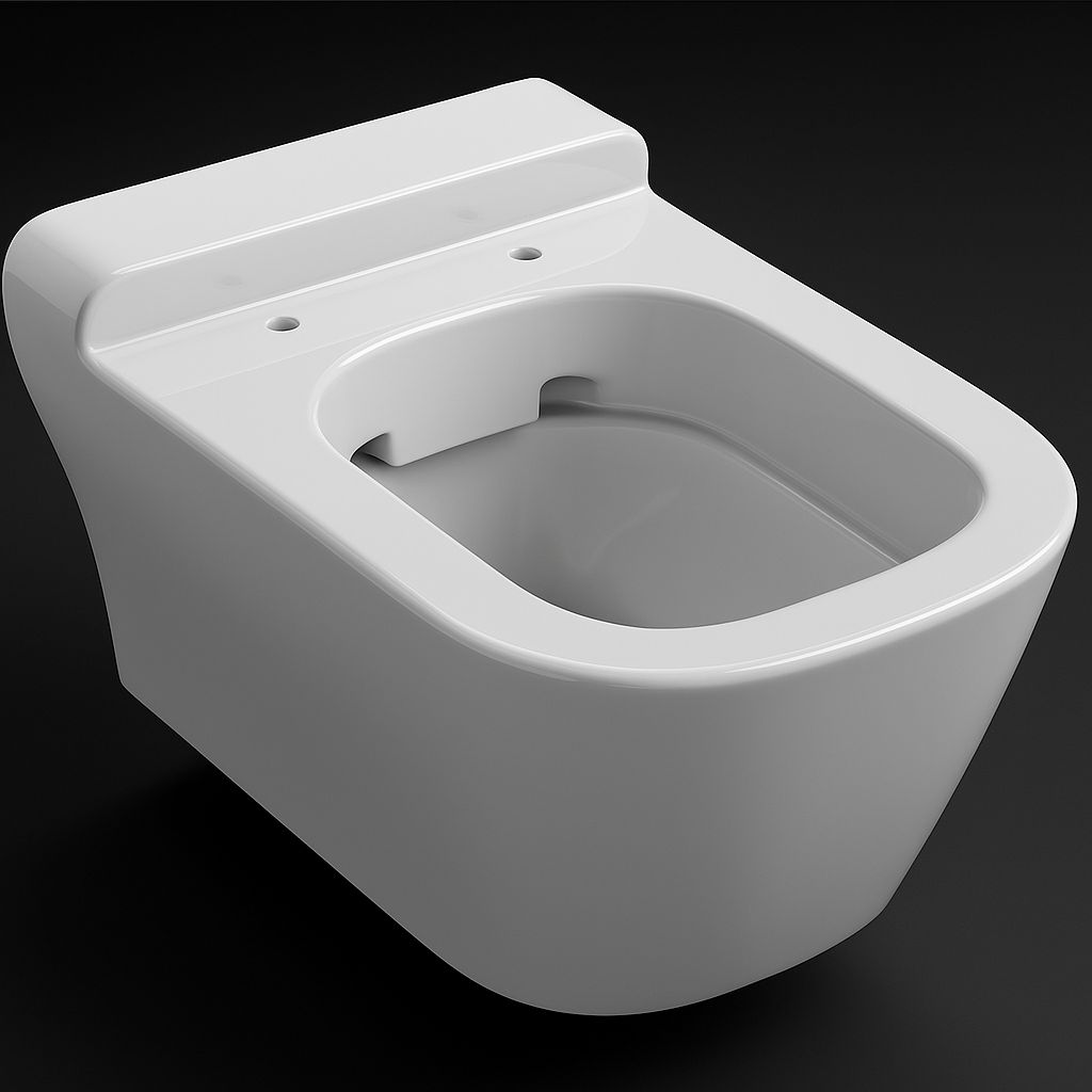 Geberit myDay Wall-Hung Toilet Rimfree KeraTect® with Concealed Fixings
