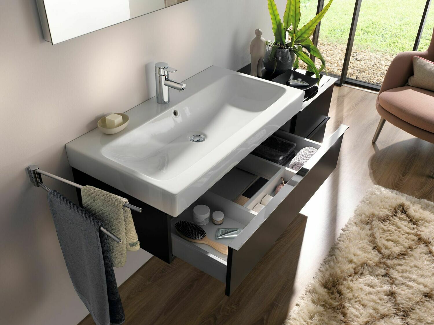 Plan-vasque Geberit iCon 90 cm — vue 3