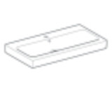 Plan-vasque Geberit iCon 90 cm