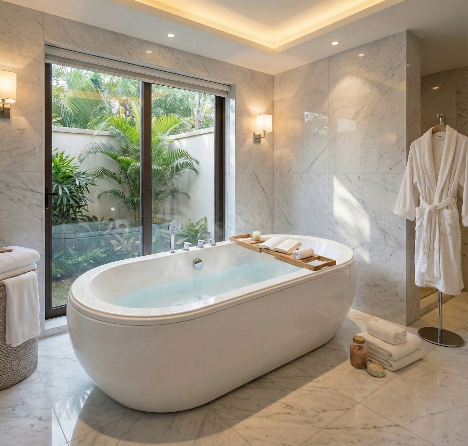 Decorative Bathtub 177 x 82 cm