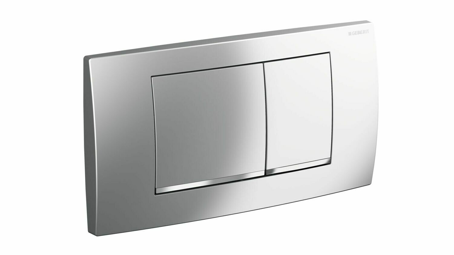 Geberit Twinline 30 Actuator Plate / Polished Chrome for Dual Flush