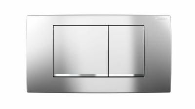 Geberit Twinline 30 Actuator Plate / Polished Chrome for Dual Flush