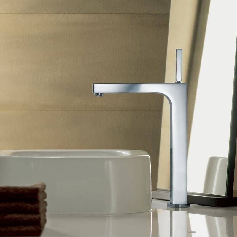 Mitigeur de lavabo AXOR Citterio 280 surélevé pour vasque libre avec tirette et vidage