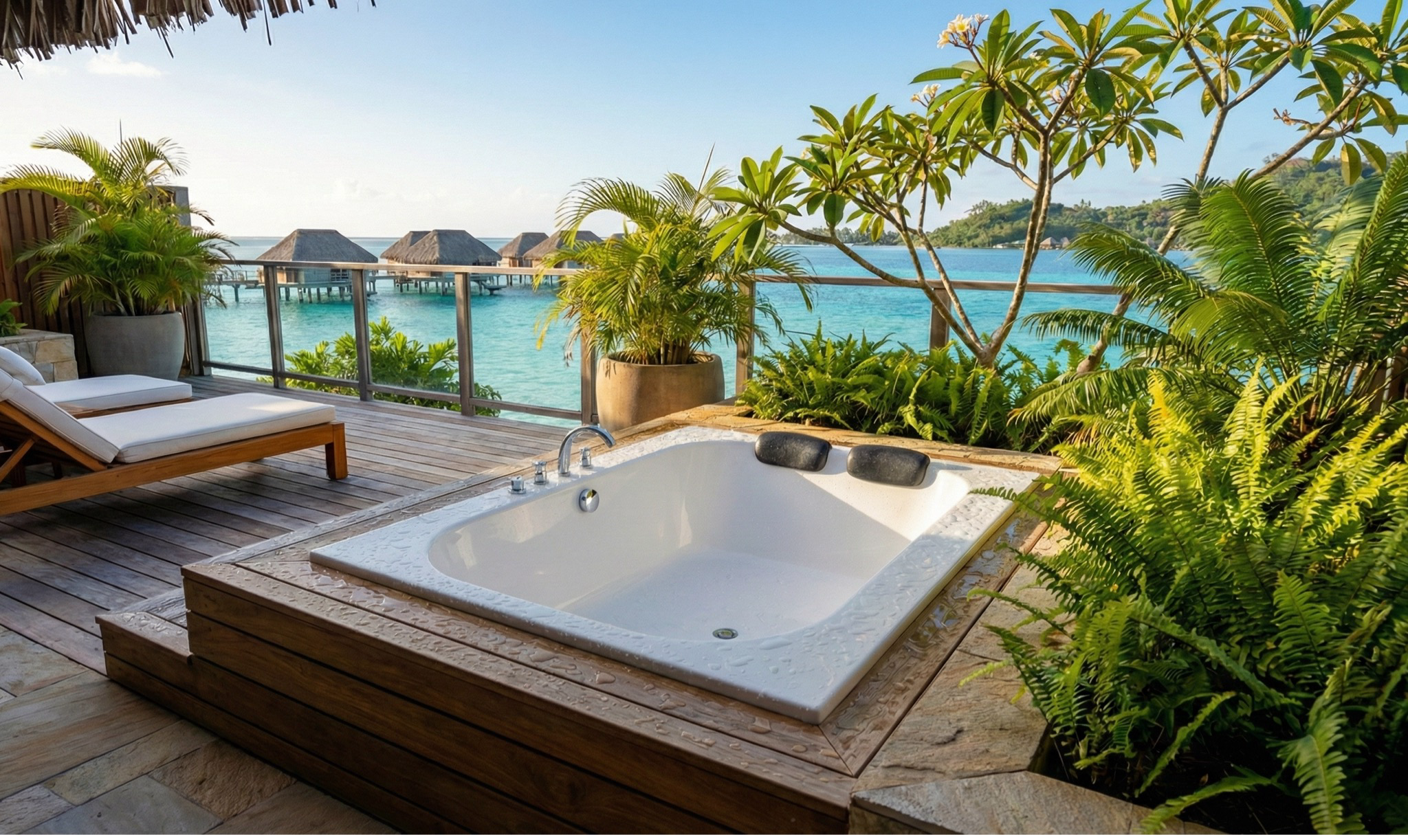 Baignoire Bora Bora 160 x 130 cm