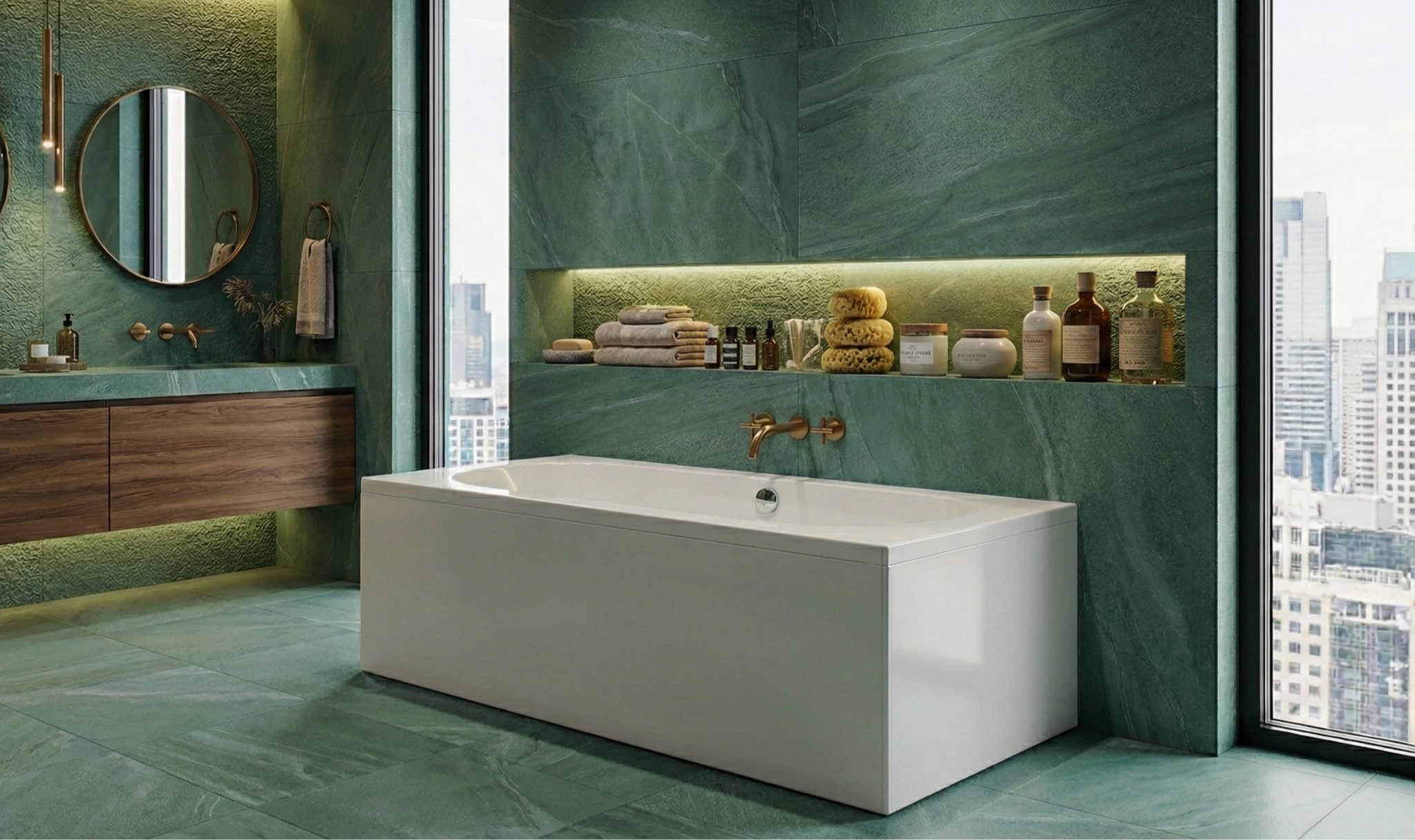 Baignoire Novospace 160 x 70 cm - vue 5