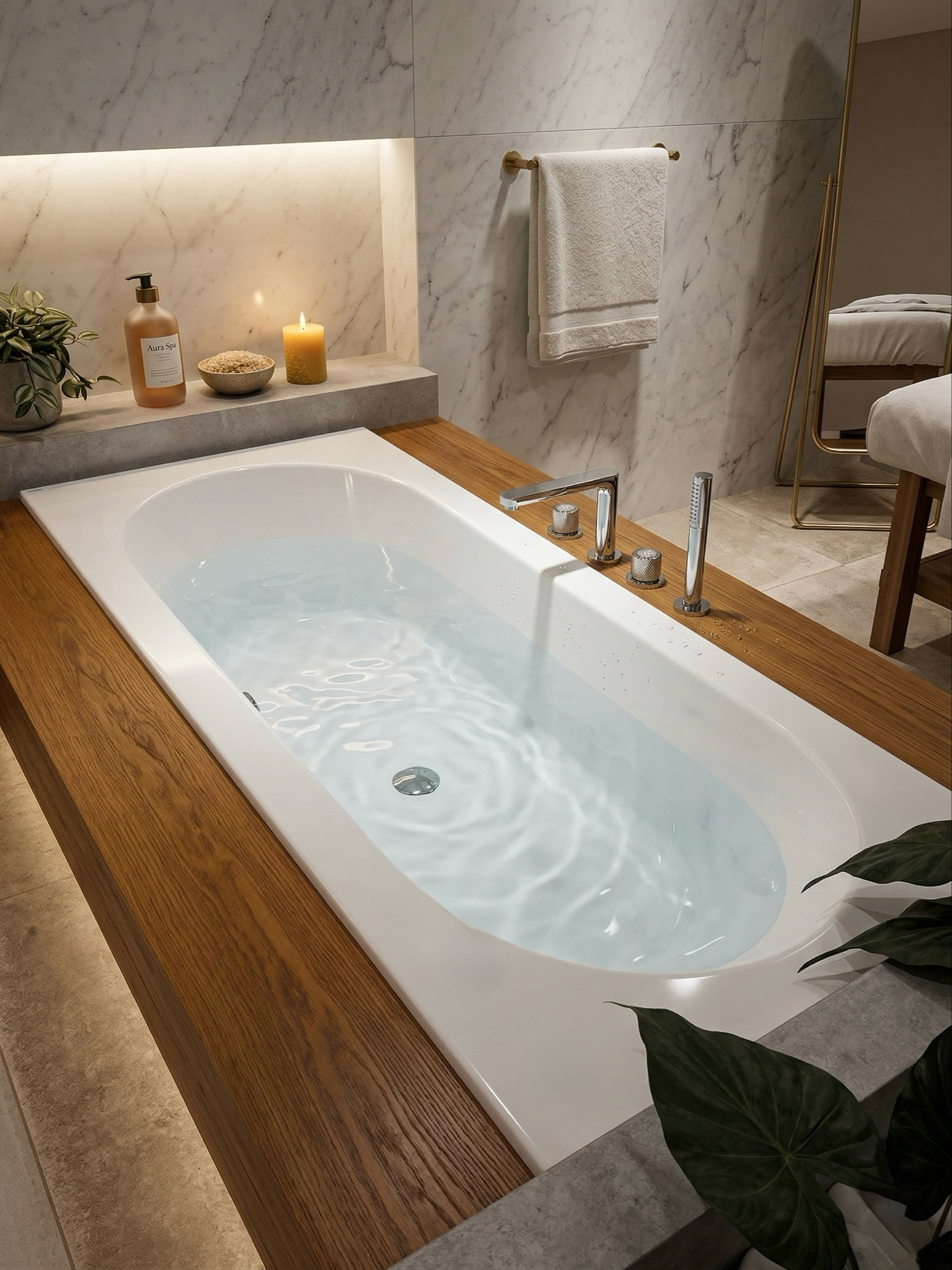 Baignoire Novospace 160 x 70 cm - vue 2