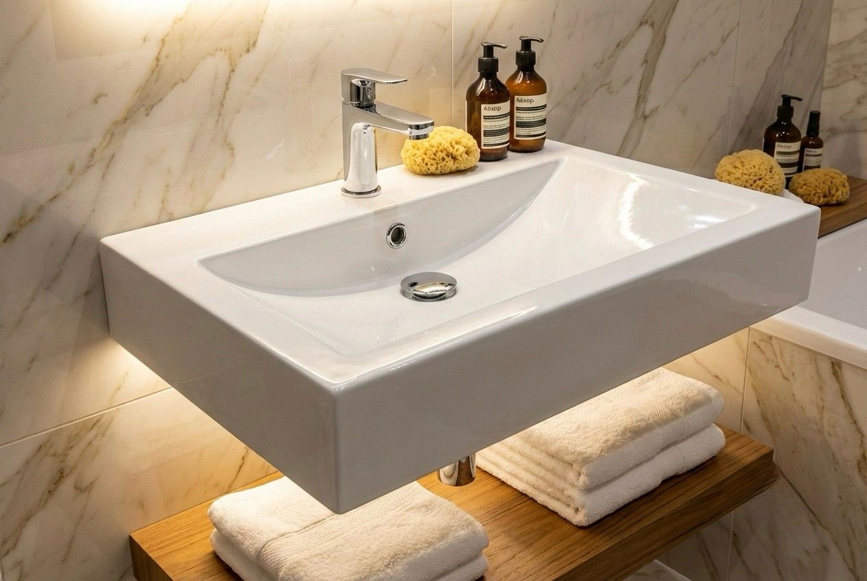 Spazio Washbasin Countertop 60 cm