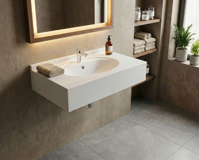 Countertop sink Atoll 70 or 90 cm