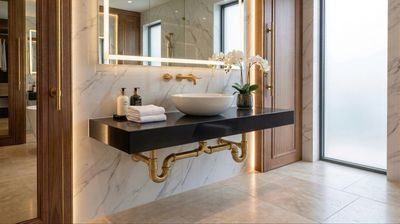 Plan Stone 120 cm granité noir