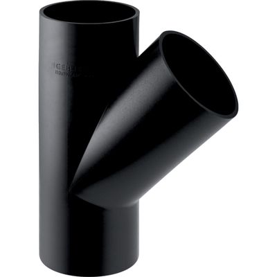 Embranchement / Culotte simple 45° (Y) Geberit PEHD : d=315mm, d1=110mm