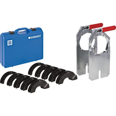 Jeu de bagues de compensation Geberit avec support de fixation :  d=110mm