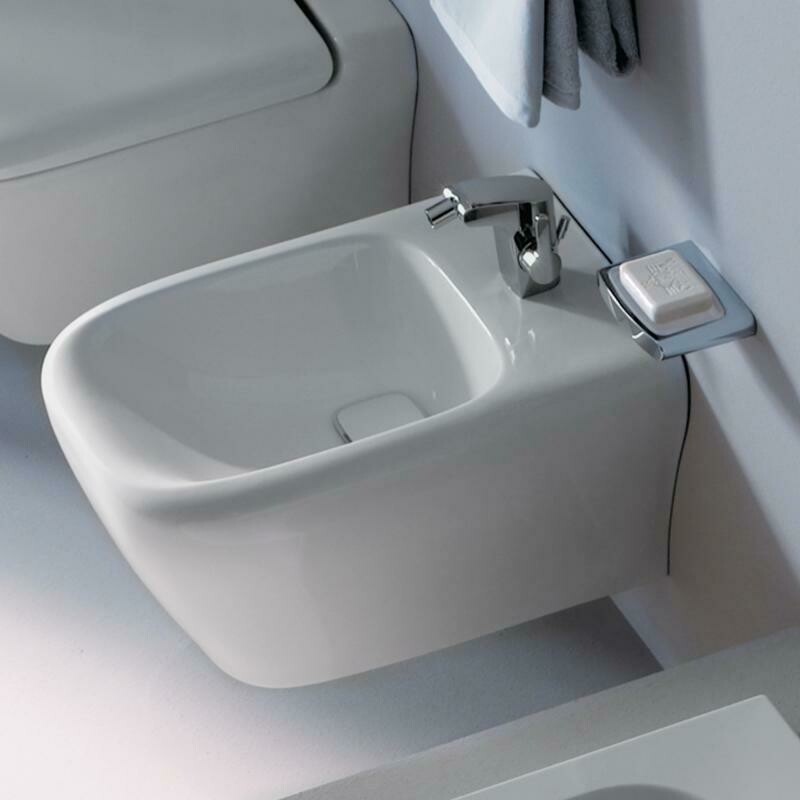 Bidet suspendu Geberit myDay caréné KeraTect®