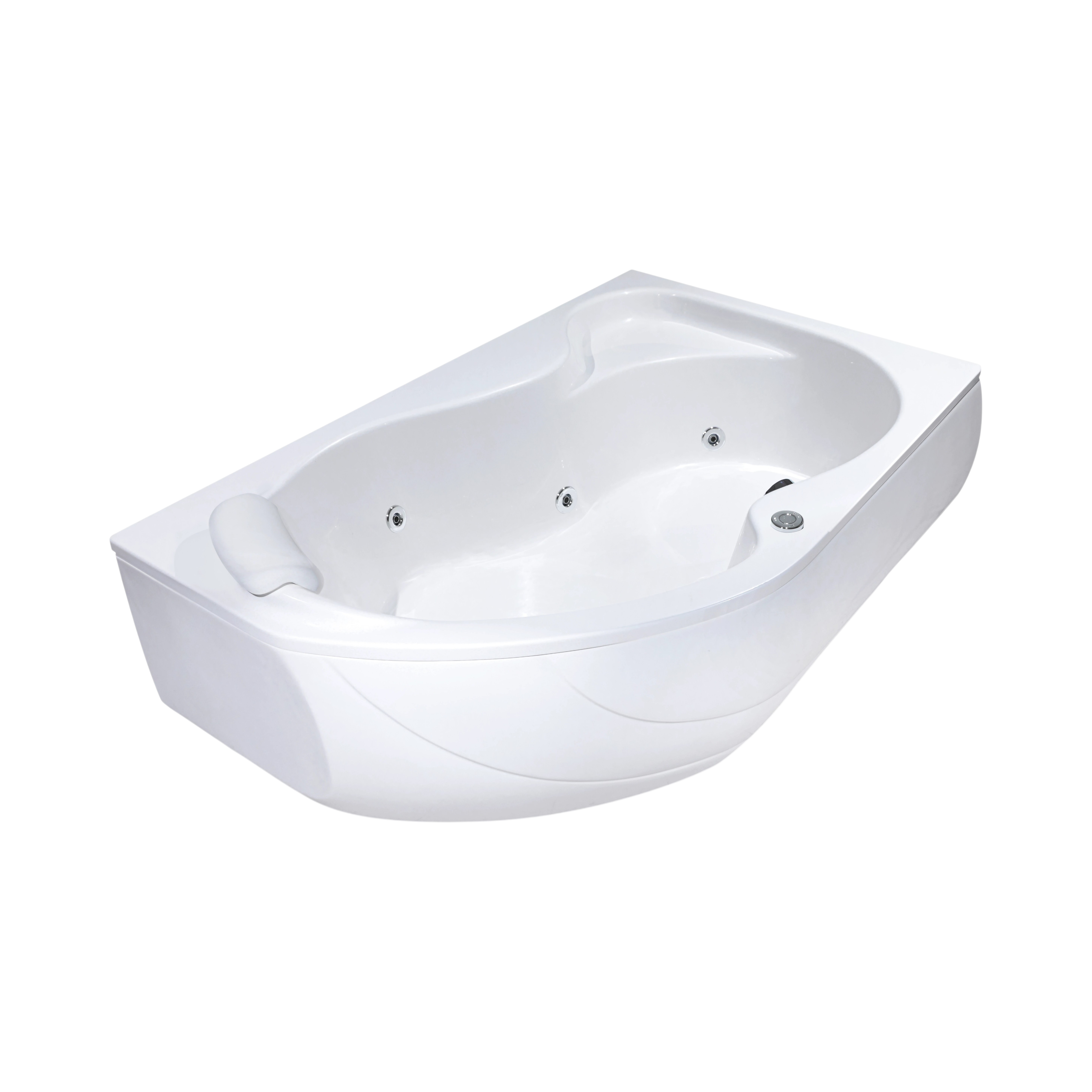 Baignoire Oasis droite hydromassage simple 160 x 90 cm - vue 7