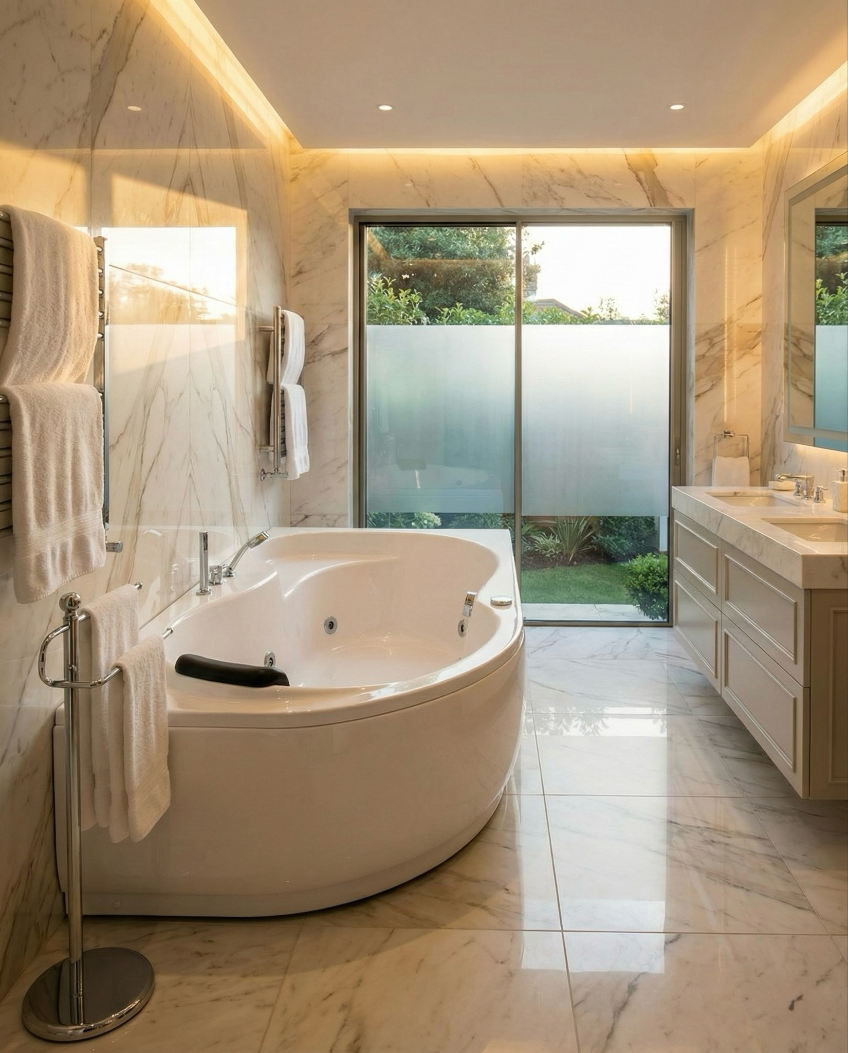 Baignoire Oasis droite hydromassage simple 160 x 90 cm - vue 2