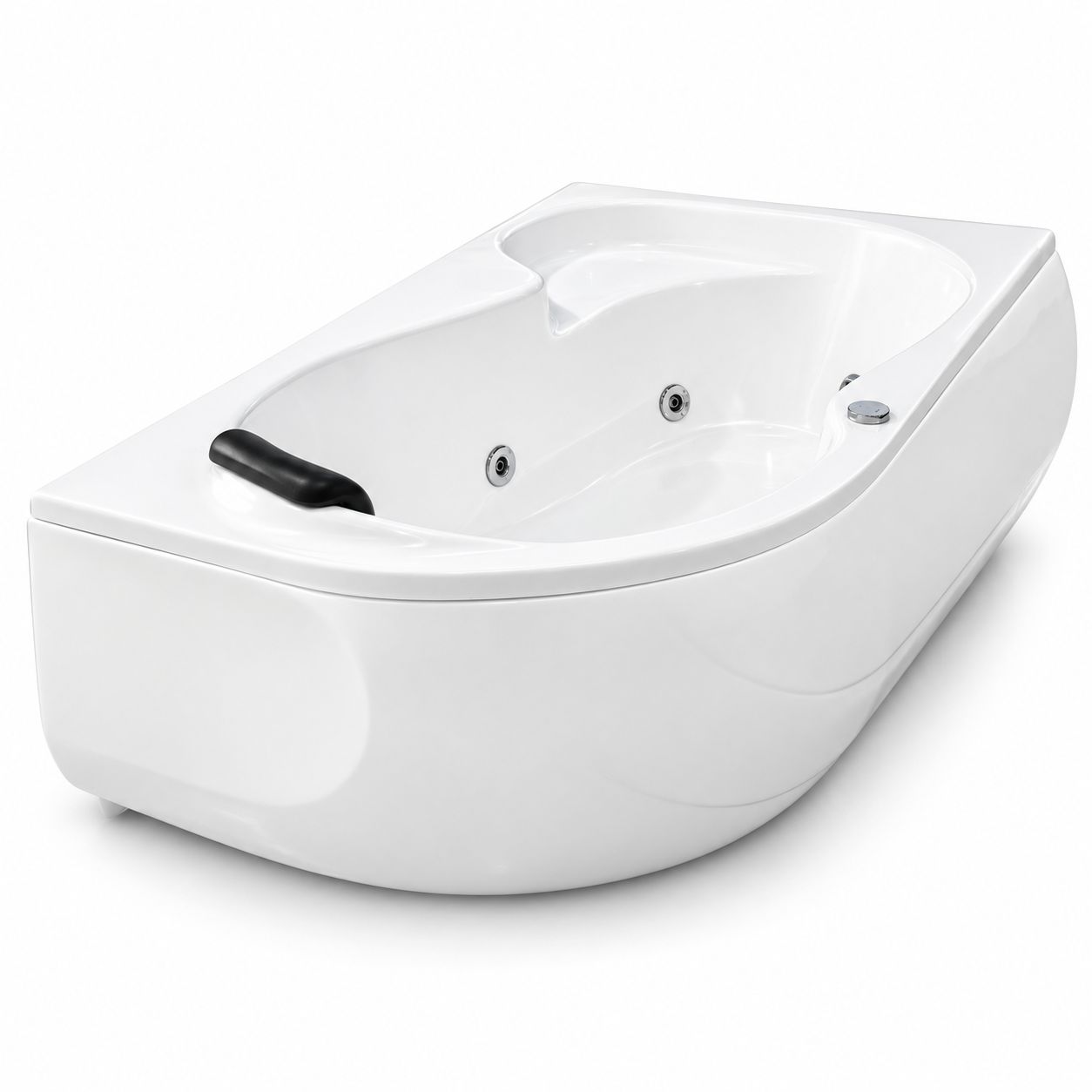 Baignoire Oasis droite hydromassage simple 160 x 90 cm — vue 5