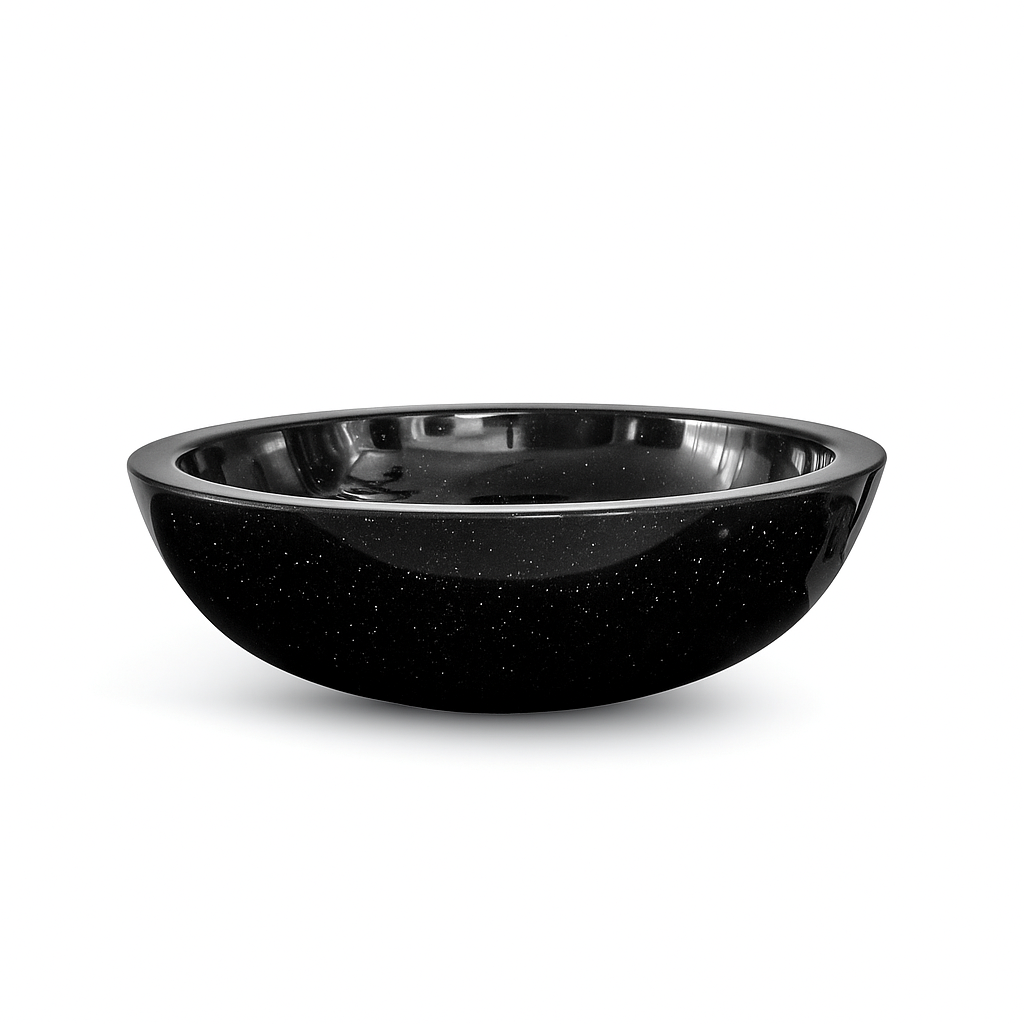 Bol à poser Bolero 44 cm granité noir - vue 8