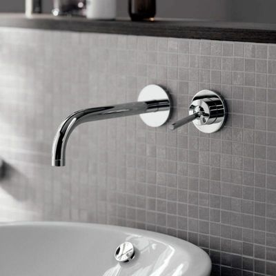 Mitigeur de lavabo encastré AXOR Uno 165 mm en laiton chromé