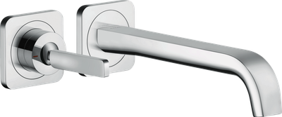 Mitigeur de lavabo encastré AXOR Citterio E 221 mm en laiton chromé