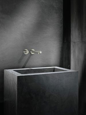 Mitigeur de lavabo encastré AXOR Uno Select 221 mm en laiton chromé