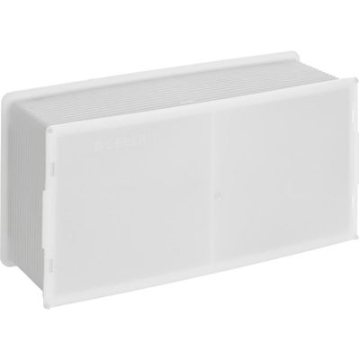 Boîtier de réservation Geberit pour réservoir à encastrer Twinline 8 cm et Twinline 12 cm
