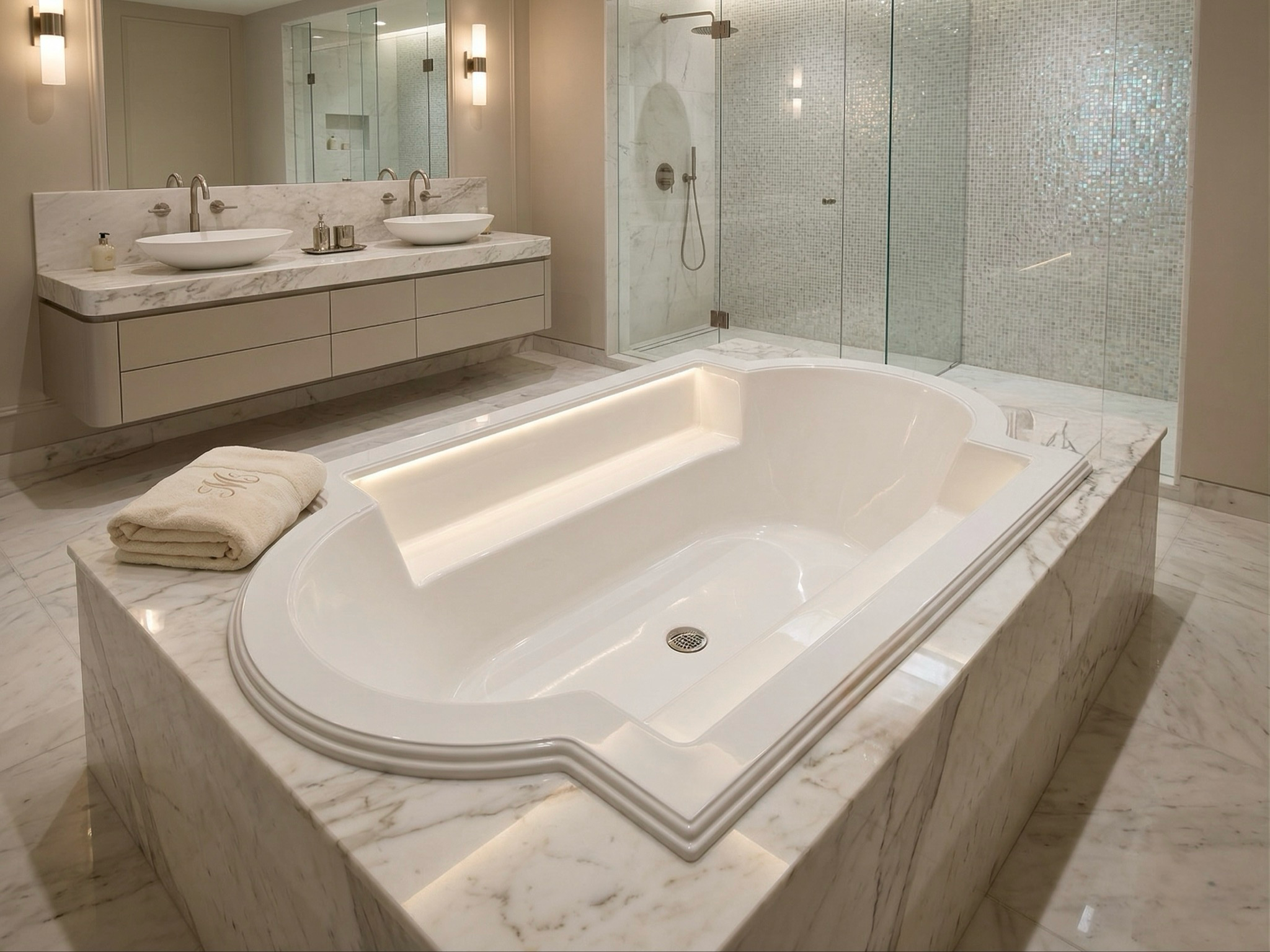 Baignoire Cintra 182 cm - vue 4