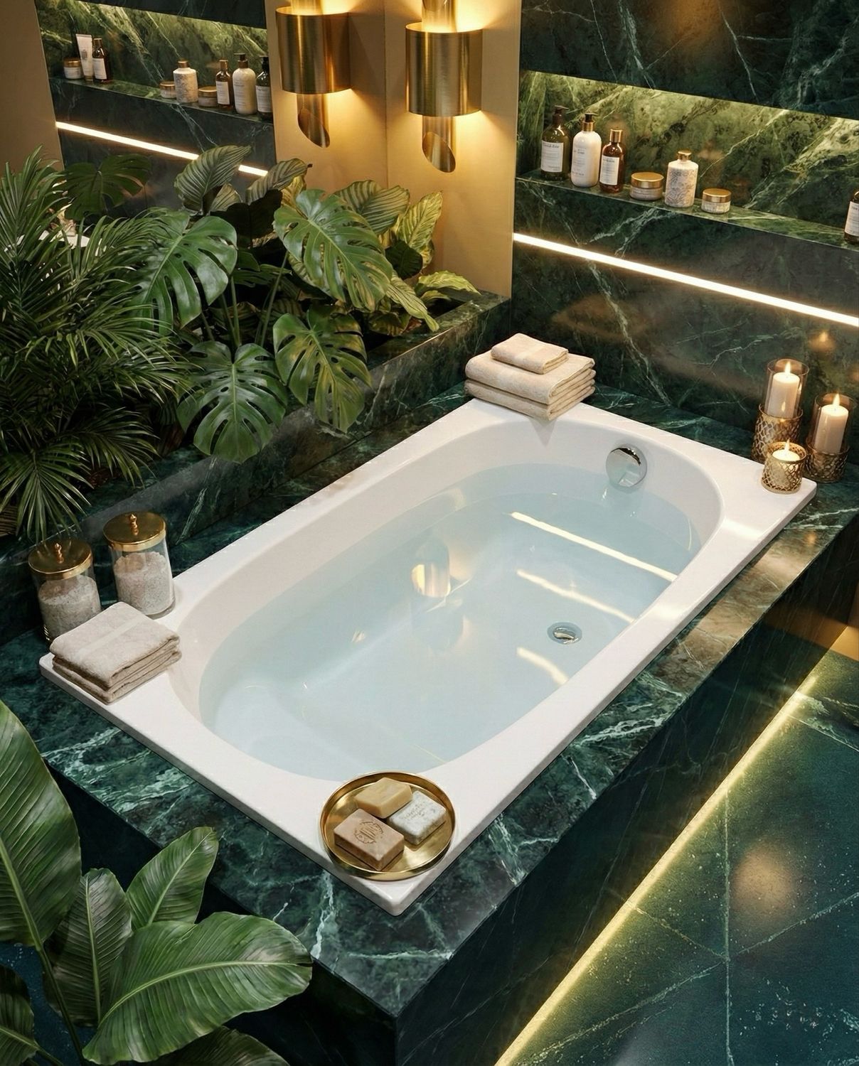 Shoehorn Bathtub 120 x 70 cm