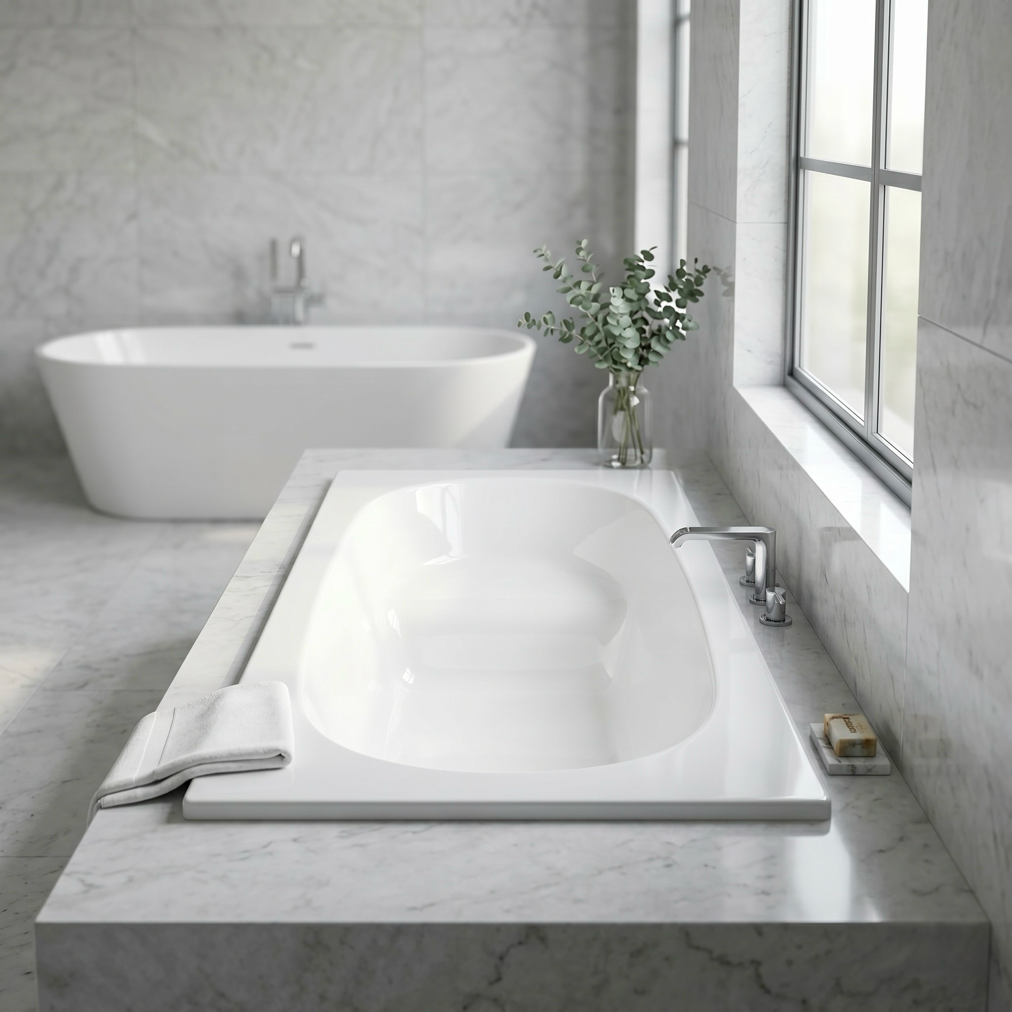 Baignoire Sabot 120 x 70 cm - vue 4