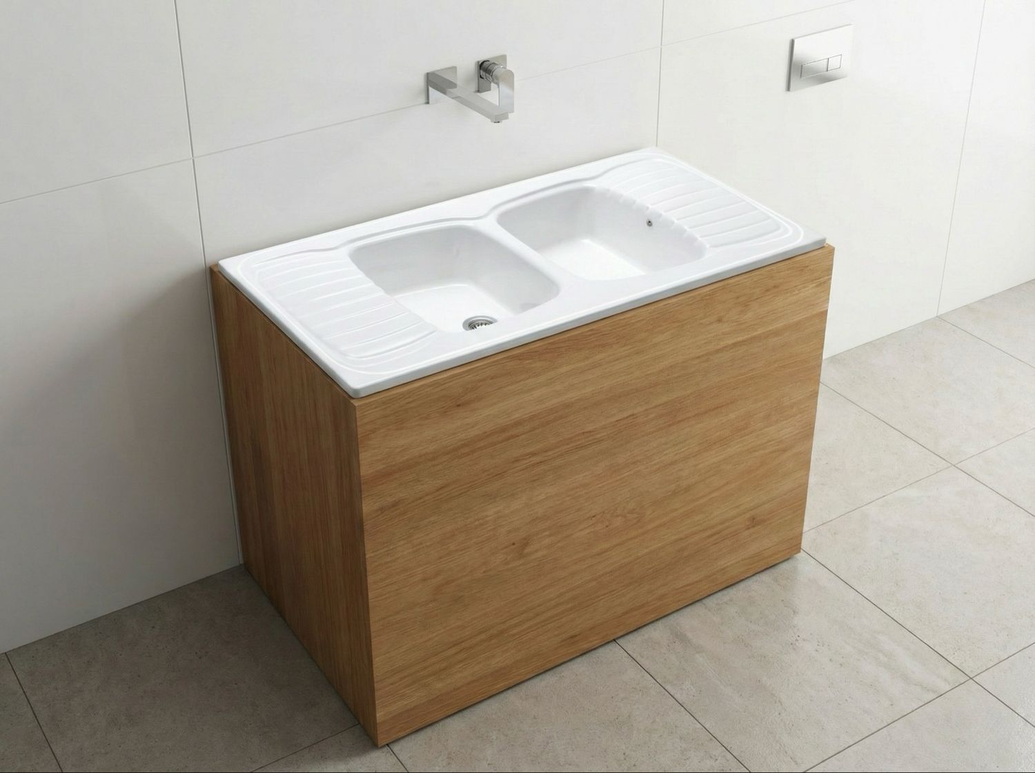 Romeo 120 cm x 60 cm Kitchen Sink