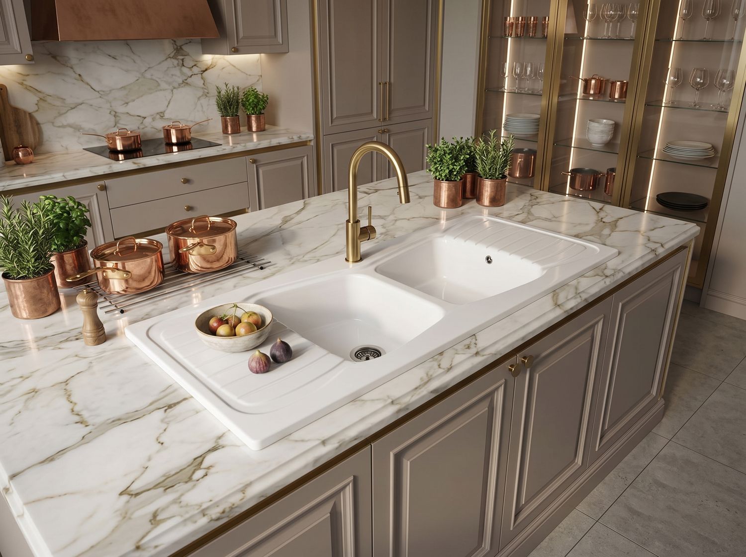 Romeo 120 cm x 60 cm Kitchen Sink