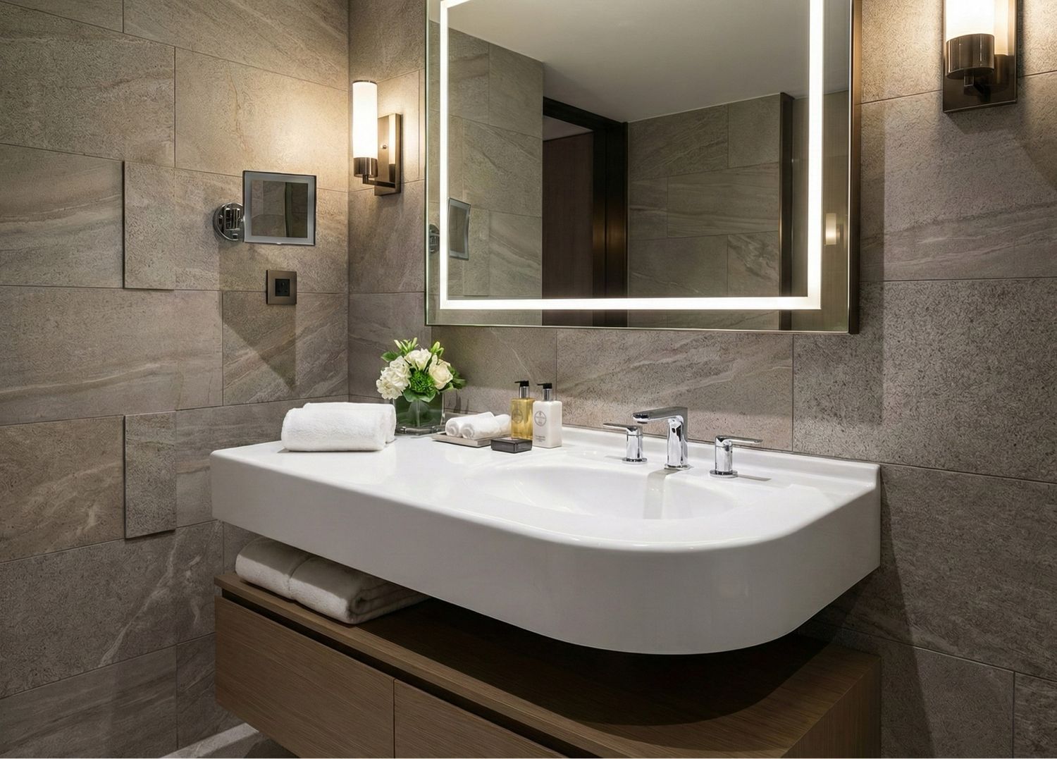 Capri 100 cm Washbasin Countertop
