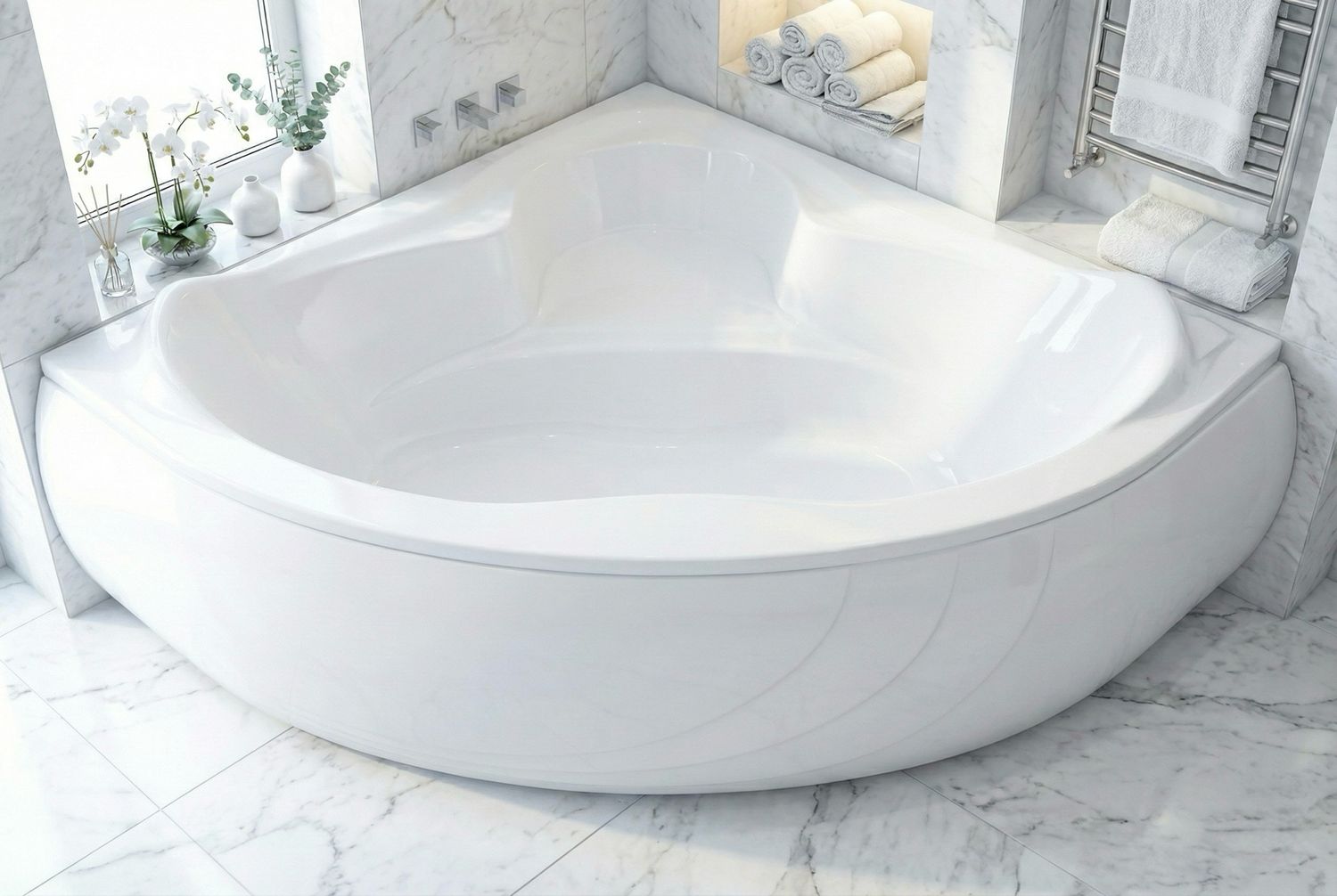 Bathtub Darling 120 x 120 cm