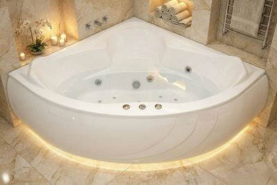 Bathtub Darling 135 x 135 cm mixed hydromassage