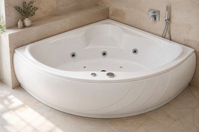 Bathtub Darling 135 x 135 cm mixed hydromassage
