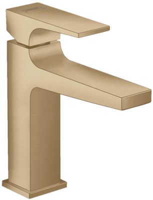 Hansgrohe Metropol 110 Basin Mixer in Brushed Bronze with Push-Open Waste