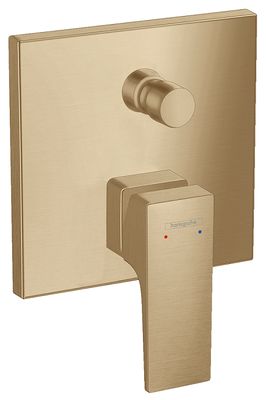 Finish Set for Concealed Bath/Shower Mixer Hansgrohe Metropol in Brushed Bronze
